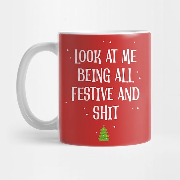 Look-At-Me-Being-All-Festive-And-Shits by Quincey Abstract Designs